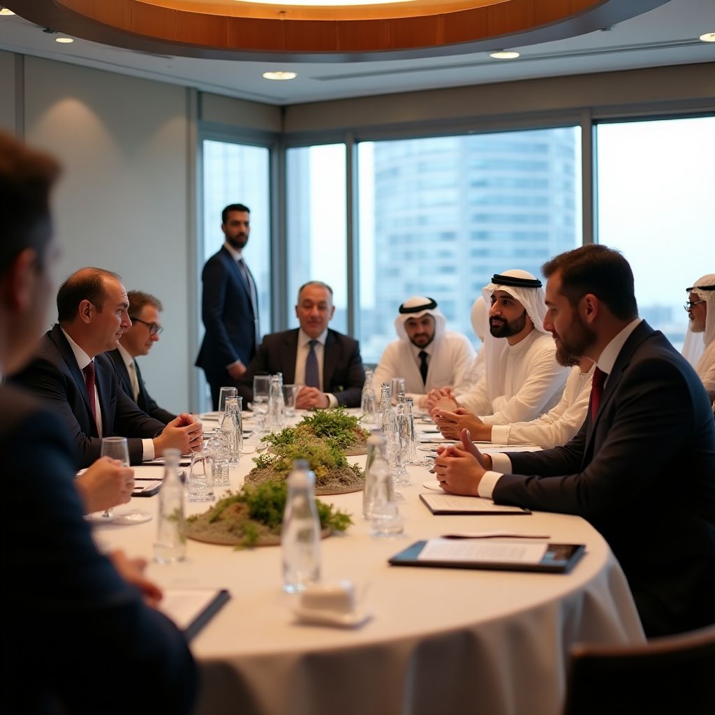 خبر عن الاستثمار الأجنبي في الإمارات